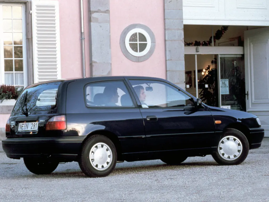 Nissan Sunny (N14) 7 поколение, хэтчбек 3 дв. (08.1990 - 07.1995)